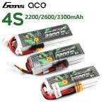 Hot Sales Gens ACE Lipo Battery 4S 14.8V 2200mAh 2600mAh 3300mAh With T/XT60 Plug for Aircraft FPV Frame Racing